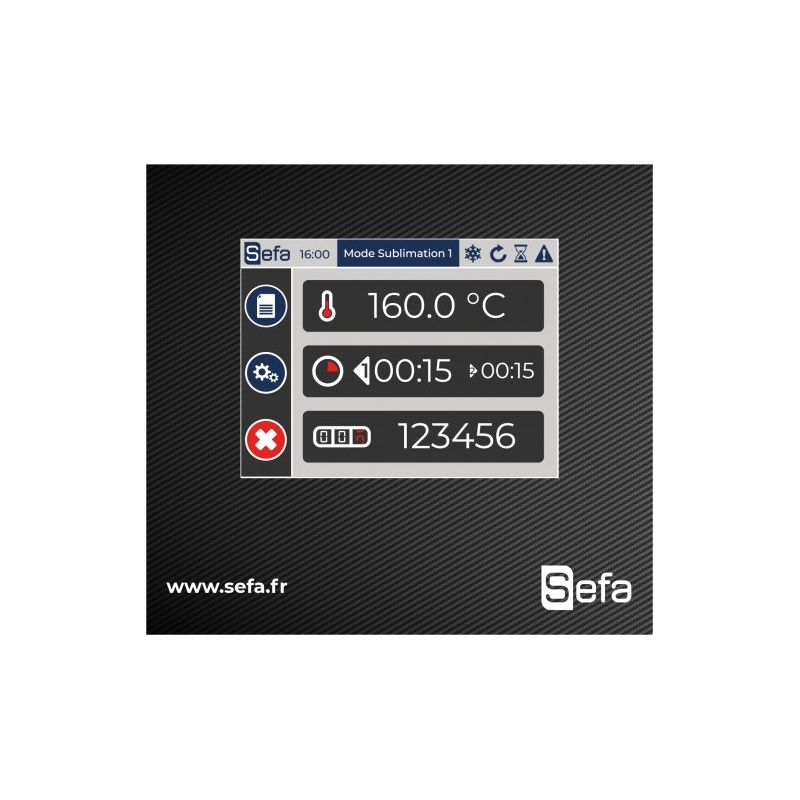 Presse Sefa | e-Clam Pro