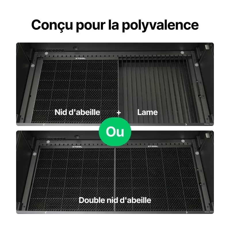 Panneau nid d'abeille | xTool P3