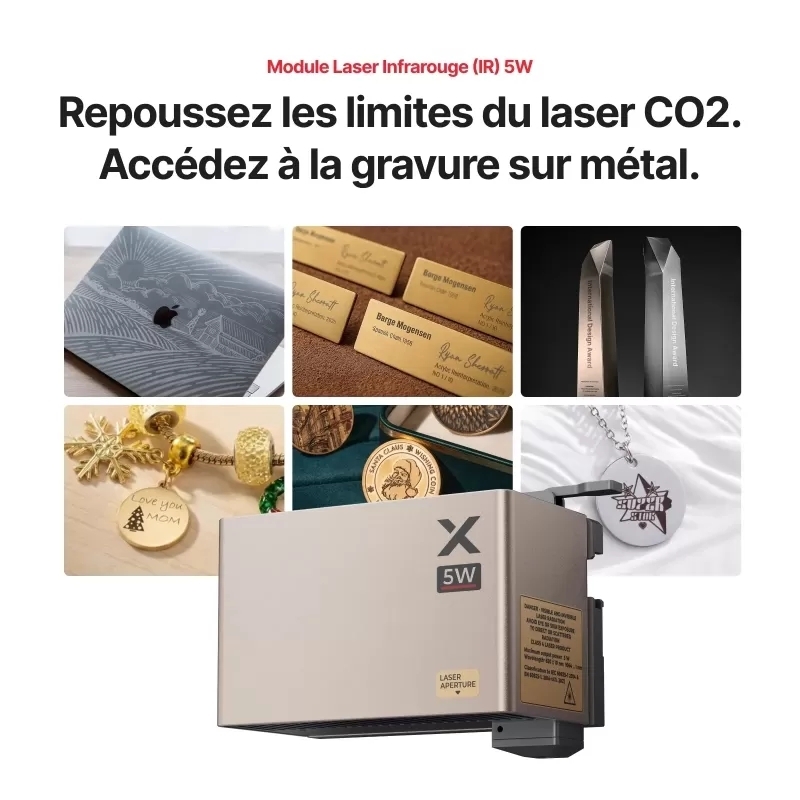 Module laser infrarouge (IR) 5 W | xTool P3