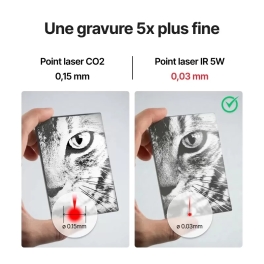 Module laser infrarouge (IR) 5 W | xTool P3