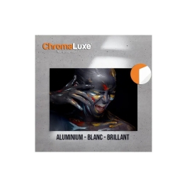 10 plaques Aluminium Blanc Brillant