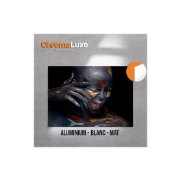 10 Plaques Aluminium Blanc Mat