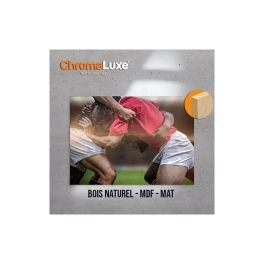 Plaques Bois Naturel Chromalux