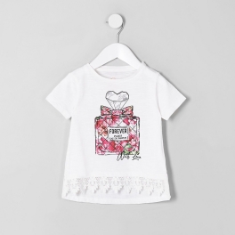 Forever mini T-Shirt blanc