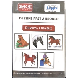 CD DESSINS - THEME CHEVAUX