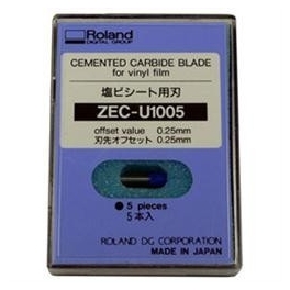 5 Lames de decoupe Roland ZEC-U1005 - Vinyle standard, flex
