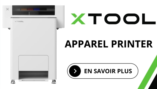 XTool Apparel Printer : la solution DTF compacte